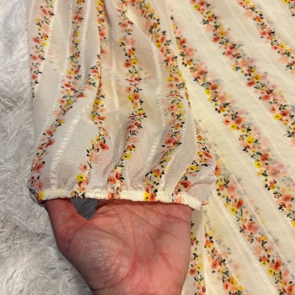 Torrid Chiffon Peasant 3/4 Raglan Blouse Size 2X NWT - Picture 11 of 13